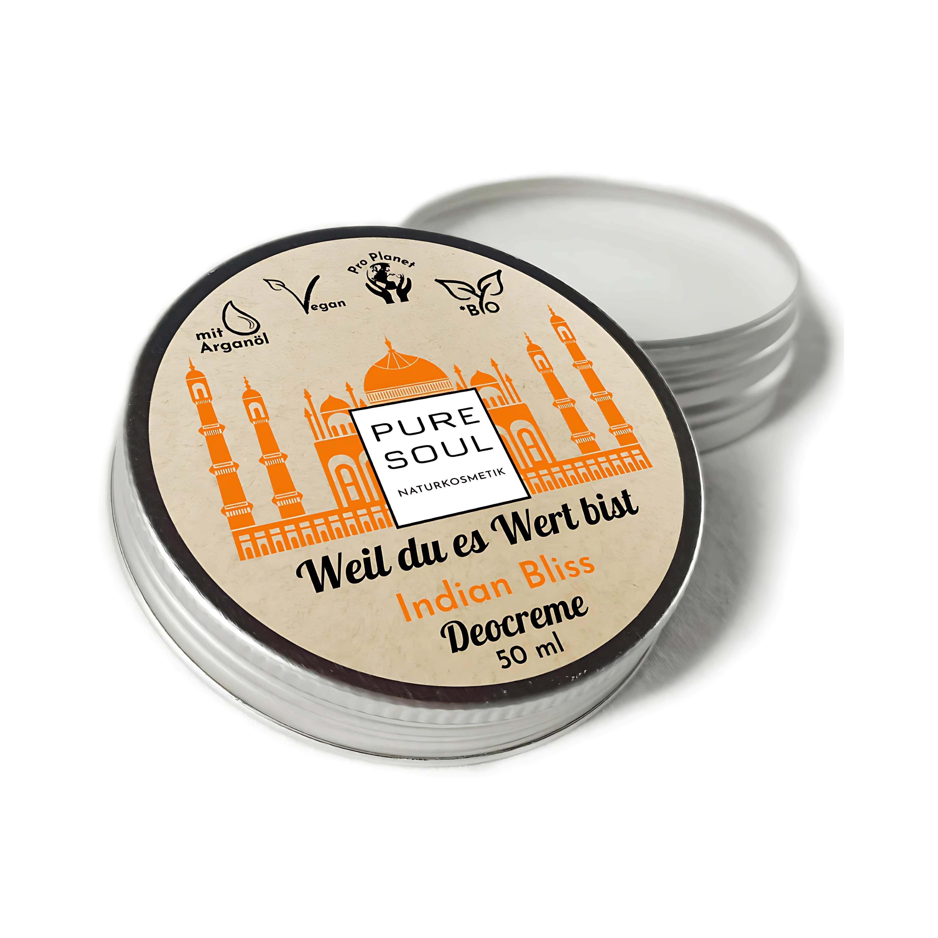 Pure Soul Indian Bliss Deocreme 50ml